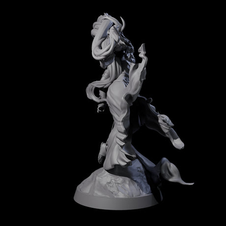 Swooping Banshee Queen Miniature for Dungeons and Dragons, Pathfinder or other TTRPGs