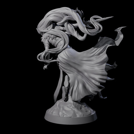 Swooping Banshee Queen Miniature for Dungeons and Dragons, Pathfinder or other TTRPGs
