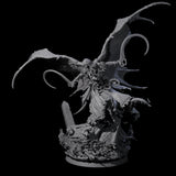 Swooping Battle Banshee Miniature for Dungeons and Dragons, Pathfinder or other TTRPGs