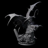 Swooping Battle Banshee Miniature for Dungeons and Dragons, Pathfinder or other TTRPGs