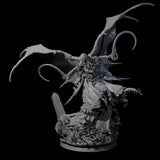 Swooping Battle Banshee Miniature for Dungeons and Dragons, Pathfinder or other TTRPGs