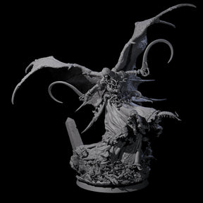 Swooping Battle Banshee Miniature for Dungeons and Dragons, Pathfinder or other TTRPGs