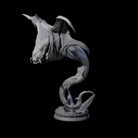 Swooping Cloaker A Miniature for Dungeons and Dragons, Pathfinder or other TTRPGs