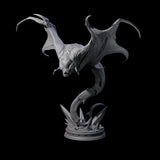 Swooping Cloaker A Miniature for Dungeons and Dragons, Pathfinder or other TTRPGs