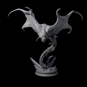 Swooping Cloaker A Miniature for Dungeons and Dragons, Pathfinder or other TTRPGs