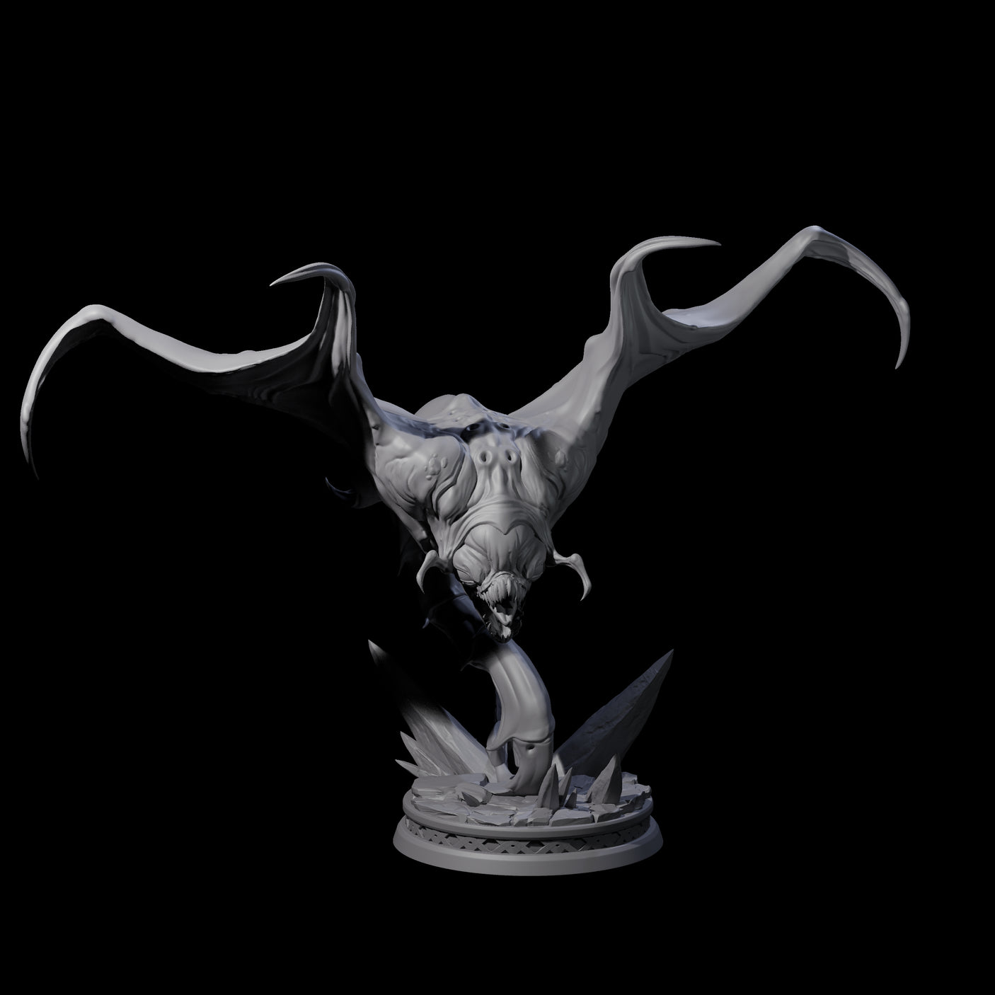 Swooping Cloaker B Miniature for Dungeons and Dragons, Pathfinder or other TTRPGs