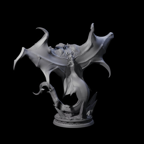 Swooping Cloaker C Miniature for Dungeons and Dragons, Pathfinder or other TTRPGs