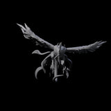 Swooping Cockatrice Miniature for Dungeons and Dragons, Pathfinder or other TTRPGs