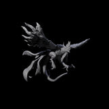 Swooping Cockatrice Miniature for Dungeons and Dragons, Pathfinder or other TTRPGs