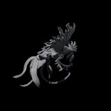 Swooping Cockatrice Miniature for Dungeons and Dragons, Pathfinder or other TTRPGs