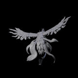 Swooping Cockatrice Miniature for Dungeons and Dragons, Pathfinder or other TTRPGs
