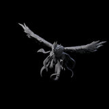 Swooping Cockatrice Miniature for Dungeons and Dragons, Pathfinder or other TTRPGs