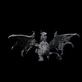Swooping Dark Elf Manticore Rider C Miniature for Dungeons and Dragons, Pathfinder or other TTRPGs
