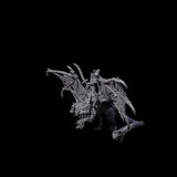 Swooping Dark Elf Manticore Rider C Miniature for Dungeons and Dragons, Pathfinder or other TTRPGs