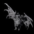 Swooping Dark Elf Manticore Rider F Miniature for Dungeons and Dragons, Pathfinder or other TTRPGs