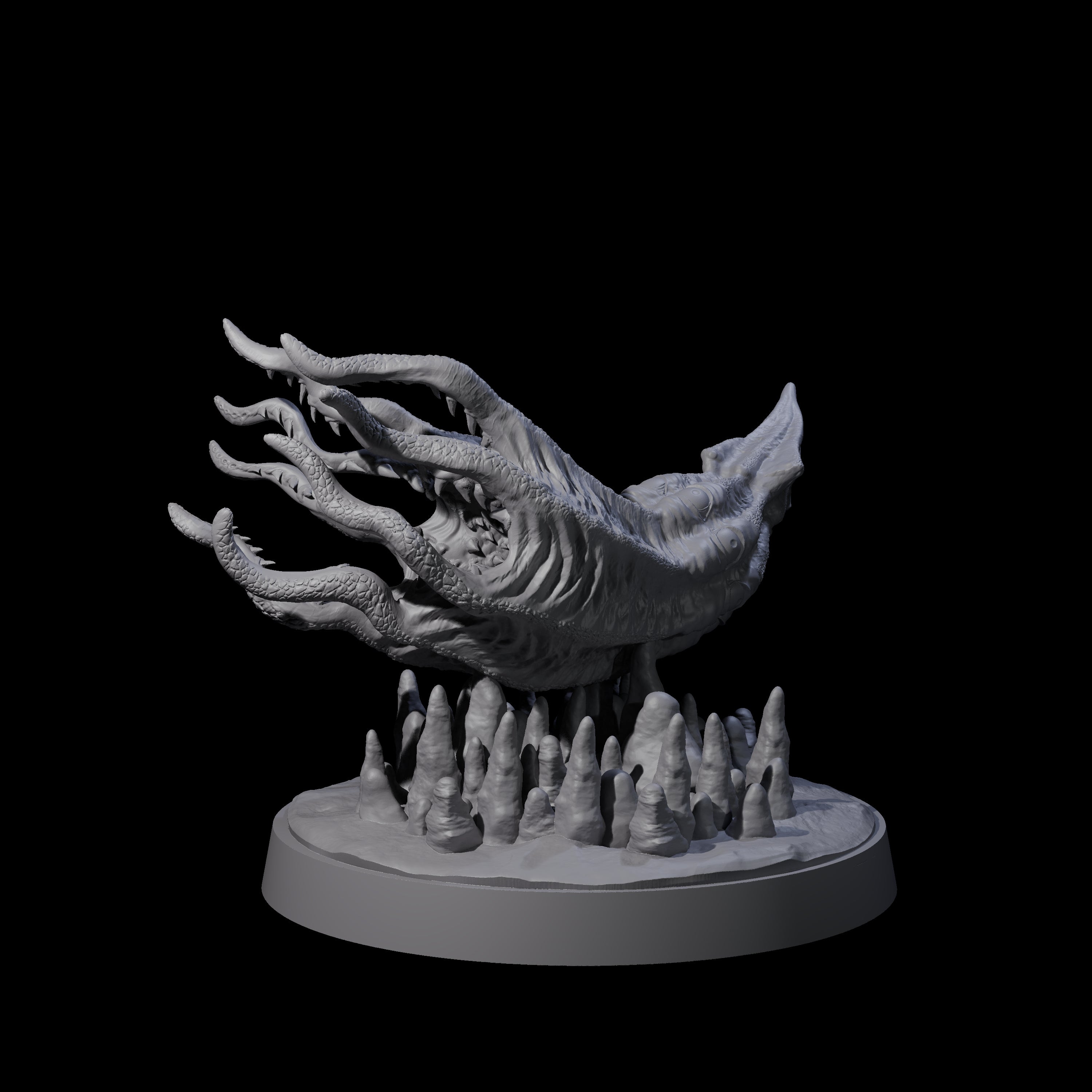 Swooping Darkmantle B Miniature for Dungeons and Dragons, Pathfinder or other TTRPGs