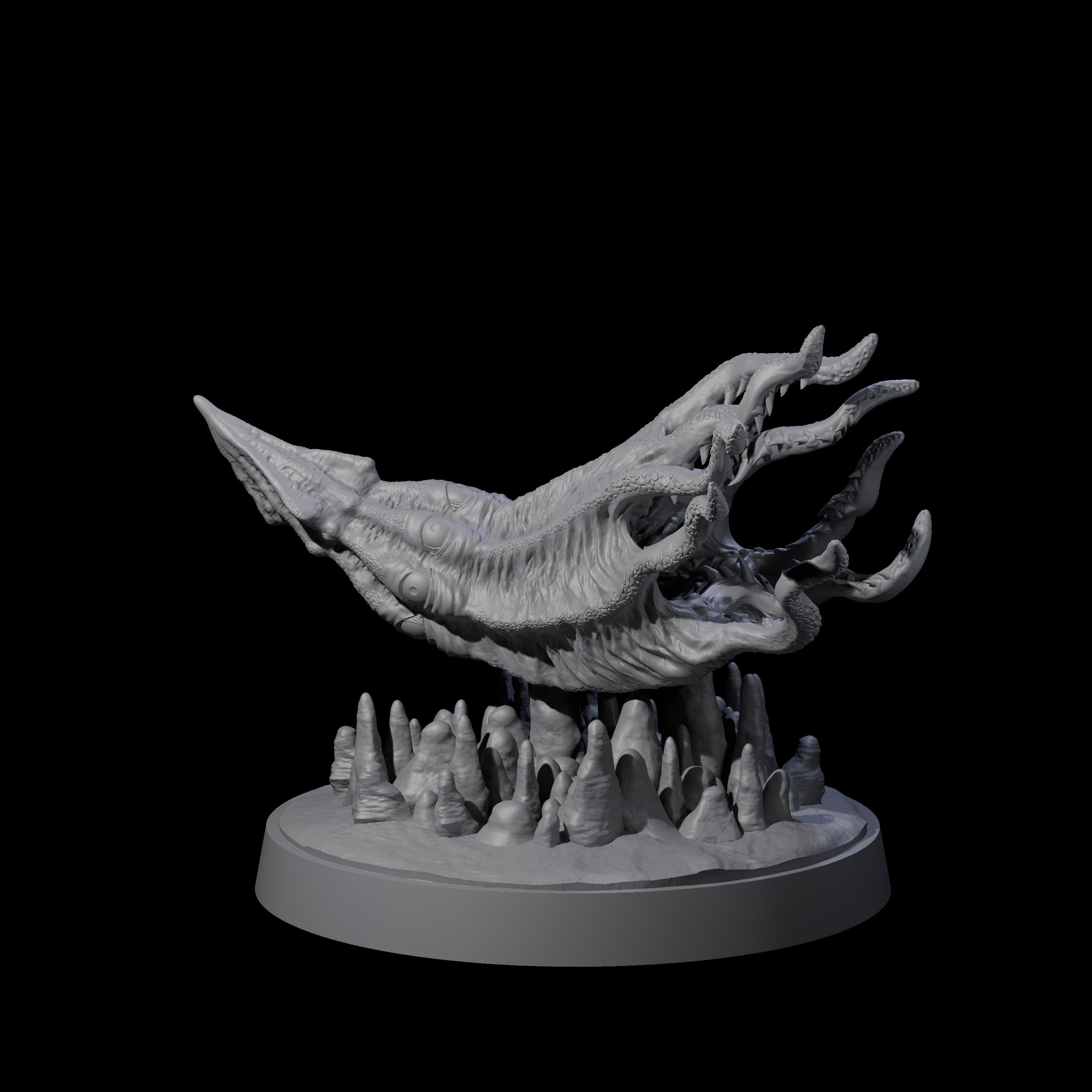Swooping Darkmantle B Miniature for Dungeons and Dragons, Pathfinder or other TTRPGs