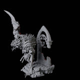Swooping Dire Bat A Miniature for Dungeons and Dragons, Pathfinder or other TTRPGs