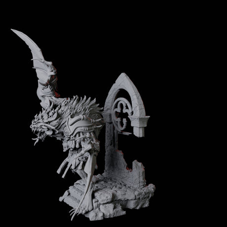 Swooping Dire Bat A Miniature for Dungeons and Dragons, Pathfinder or other TTRPGs