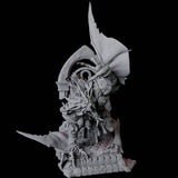 Swooping Dire Bat B Miniature for Dungeons and Dragons, Pathfinder or other TTRPGs