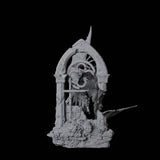 Swooping Dire Bat B Miniature for Dungeons and Dragons, Pathfinder or other TTRPGs