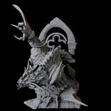 Swooping Dire Bat C Miniature for Dungeons and Dragons, Pathfinder or other TTRPGs
