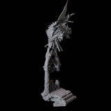 Swooping Dire Bat D Miniature for Dungeons and Dragons, Pathfinder or other TTRPGs