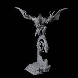 Swooping Dire Bat D Miniature for Dungeons and Dragons, Pathfinder or other TTRPGs