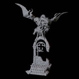 Swooping Dire Bat D Miniature for Dungeons and Dragons, Pathfinder or other TTRPGs