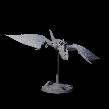 Swooping Pteranodon B Miniature for Dungeons and Dragons, Pathfinder or other TTRPGs