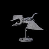 Swooping Pteranodon B Miniature for Dungeons and Dragons, Pathfinder or other TTRPGs