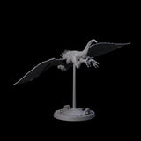 Swooping Pteranodon B Miniature for Dungeons and Dragons, Pathfinder or other TTRPGs