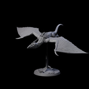 Swooping Pteranodon B Miniature for Dungeons and Dragons, Pathfinder or other TTRPGs