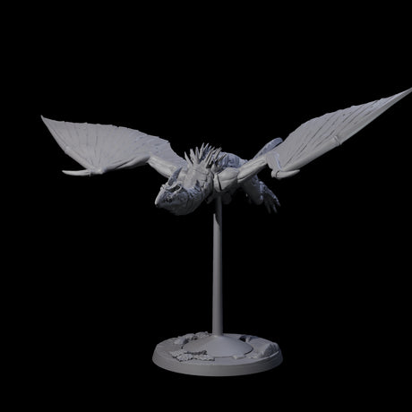 Swooping Pteranodon C Miniature for Dungeons and Dragons, Pathfinder or other TTRPGs