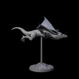 Swooping Pteranodon C Miniature for Dungeons and Dragons, Pathfinder or other TTRPGs