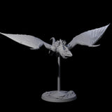 Swooping Pteranodon C Miniature for Dungeons and Dragons, Pathfinder or other TTRPGs