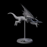Swooping Pteranodon D Miniature for Dungeons and Dragons, Pathfinder or other TTRPGs