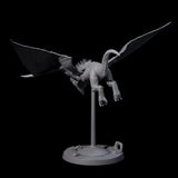 Swooping Pteranodon D Miniature for Dungeons and Dragons, Pathfinder or other TTRPGs