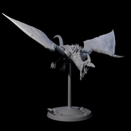 Swooping Pteranodon D Miniature for Dungeons and Dragons, Pathfinder or other TTRPGs