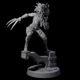 Tabaxi Cat Burgler Miniature for Dungeons and Dragons, Pathfinder or other TTRPGs