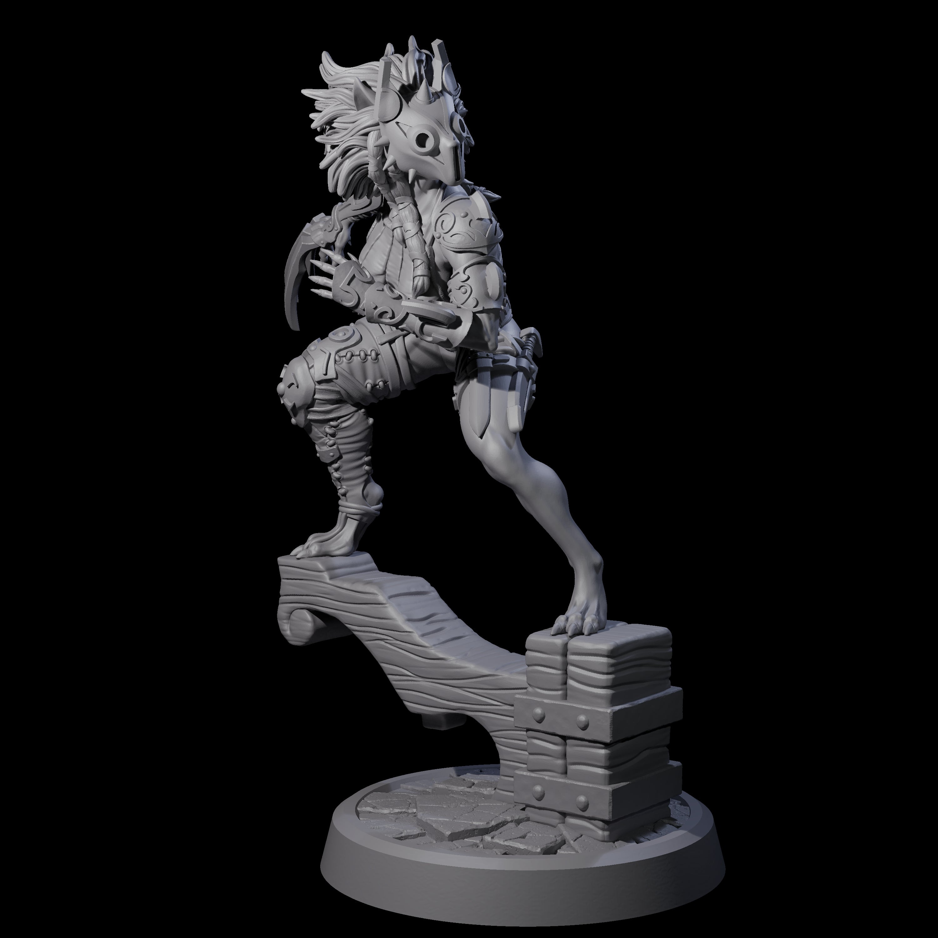 Tabaxi Cat Burgler Miniature for Dungeons and Dragons, Pathfinder or other TTRPGs