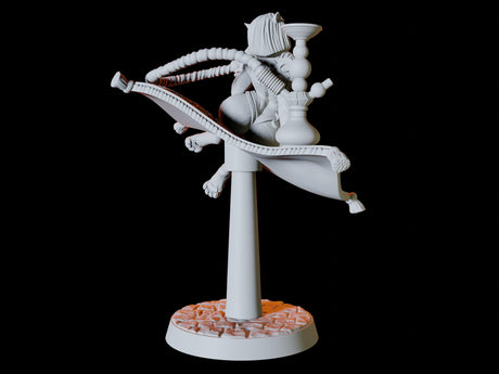 Tabaxi Pin-up Miniature for Dungeons and Dragons, Pathfinder or other TTRPGs