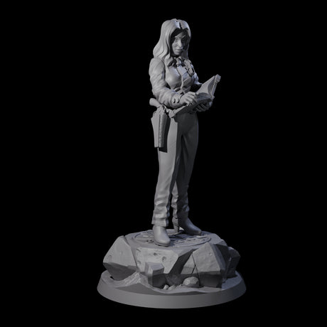 Tactical Human Investigator Miniature for Dungeons and Dragons, Pathfinder or other TTRPGs