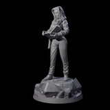 Tactical Human Investigator Miniature for Dungeons and Dragons, Pathfinder or other TTRPGs