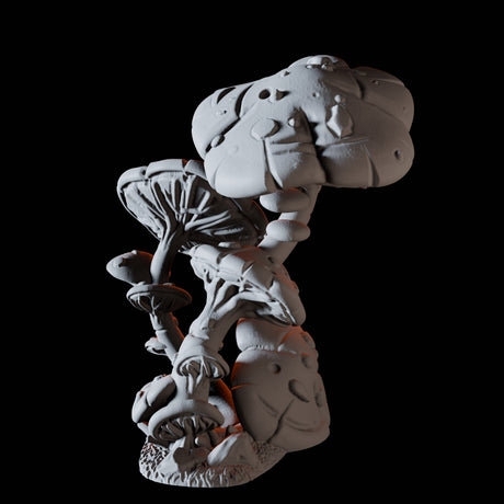 Tall Layered Mushroom Miniature for Dungeons and Dragons, Pathfinder or other TTRPGs