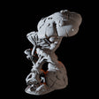 Tall Layered Mushroom Miniature for Dungeons and Dragons, Pathfinder or other TTRPGs