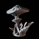 Tall Mushroom Miniature for Dungeons and Dragons, Pathfinder or other TTRPGs