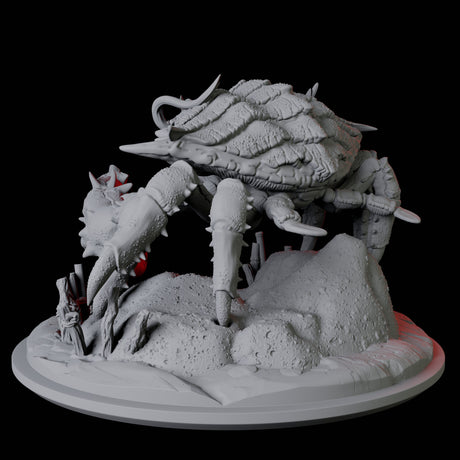 Tambanokano, the Giant Crab Miniature for Dungeons and Dragons, Pathfinder or other TTRPGs