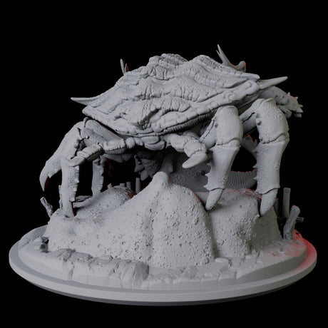 Tambanokano, the Giant Crab Miniature for Dungeons and Dragons, Pathfinder or other TTRPGs