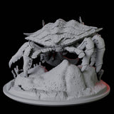 Tambanokano, the Giant Crab Miniature for Dungeons and Dragons, Pathfinder or other TTRPGs